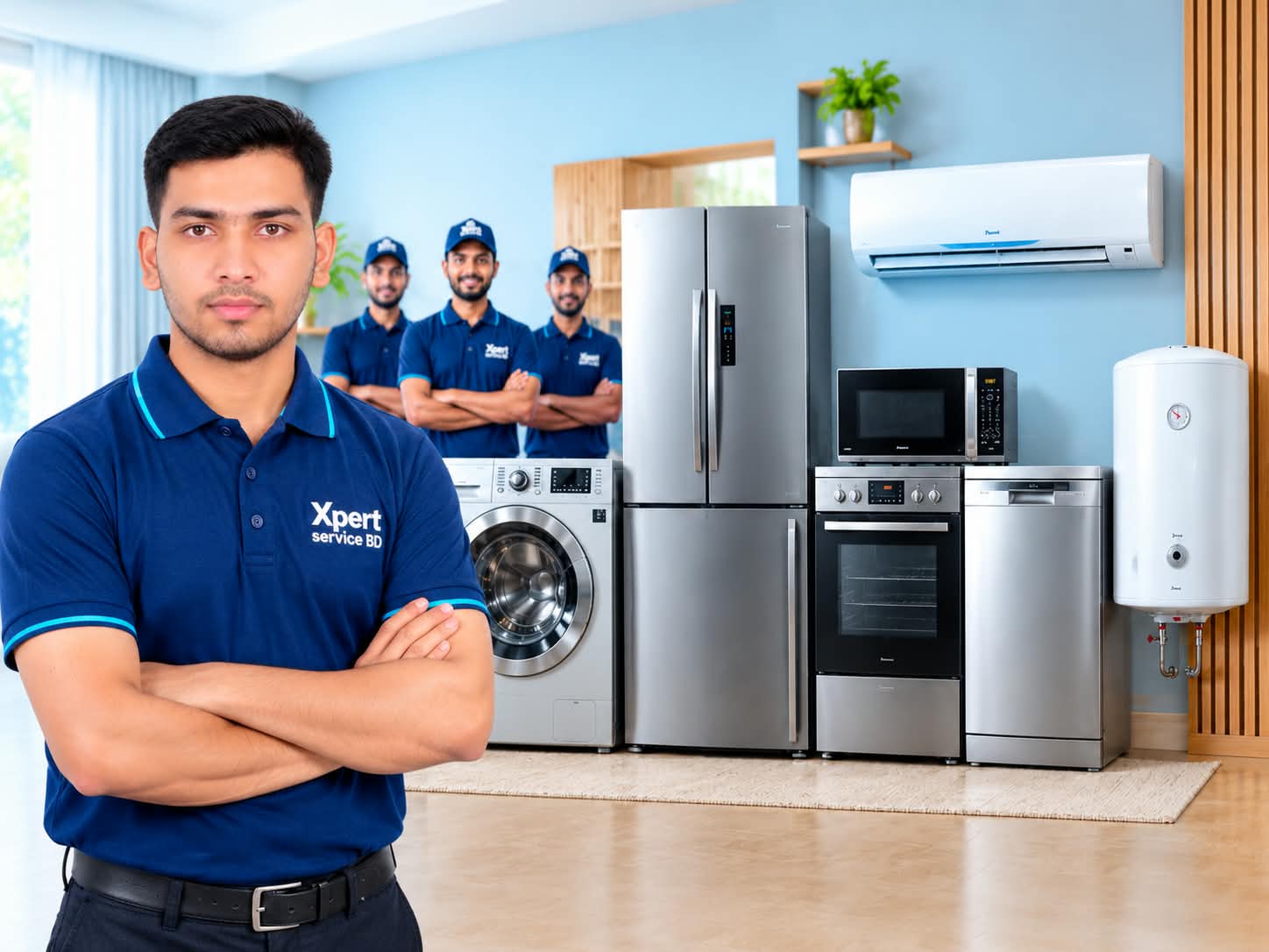 Washing Machine Servicing, Washing Machine Repair, Dishwasher Repair & Service, Refrigerator Repair, and AC Servicing in Dhaka